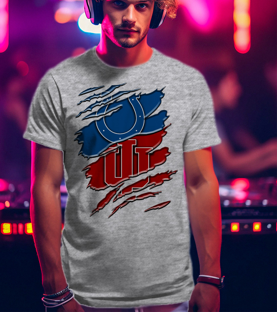 Indianapolis Colts Indiana University Mashup Rah T-Shirt