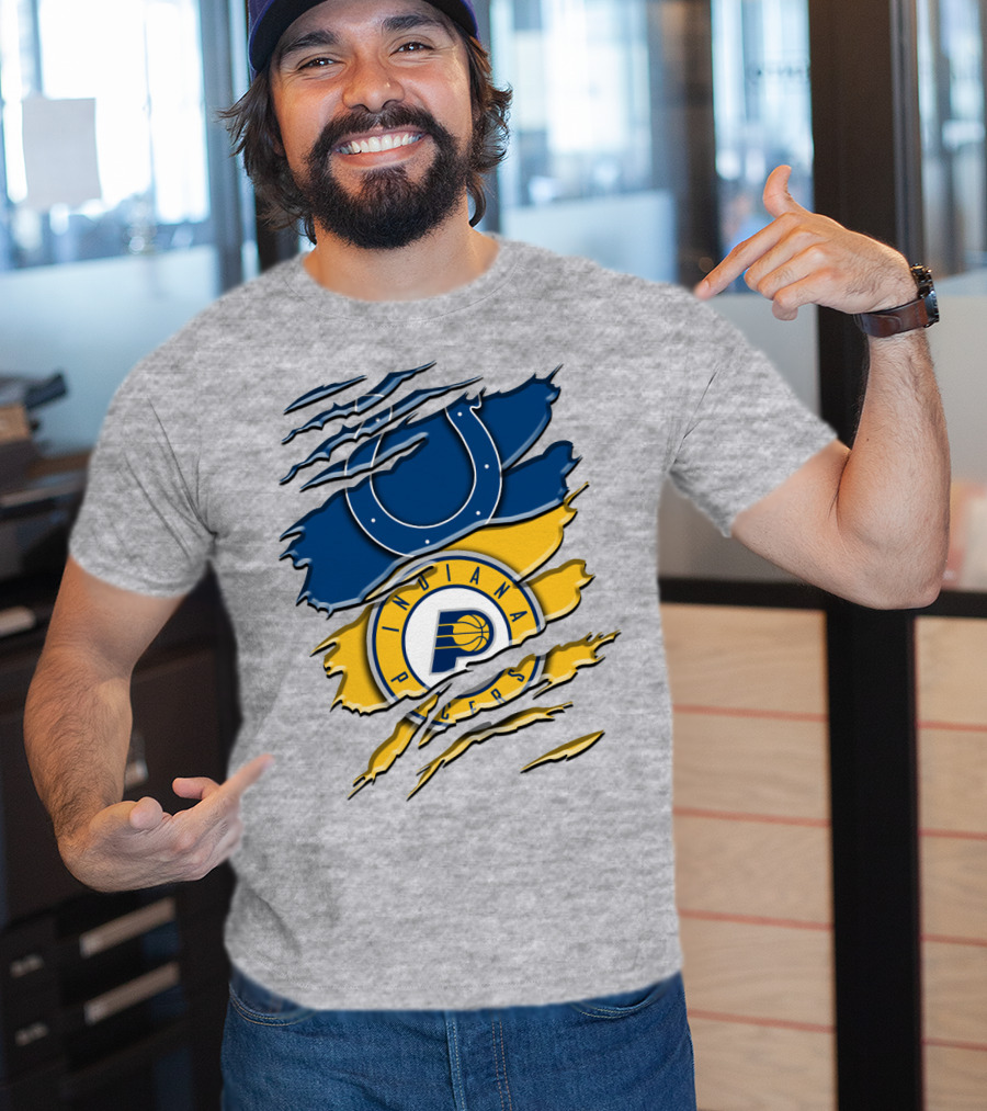 Indianapolis Colts Indiana Pacers Rah T-Shirt