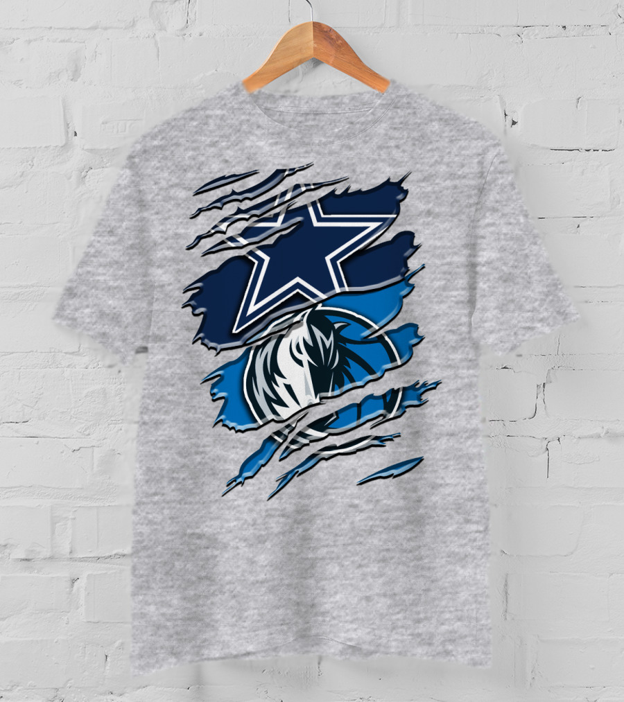 Dallas Cowboys Mavericks Crossover Rah 044 T-Shirt