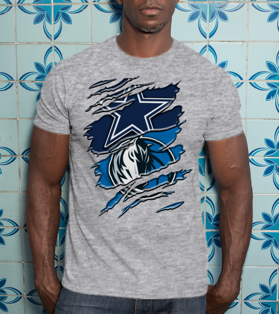 Dallas Cowboys Mavericks Crossover Rah 044 T-Shirt