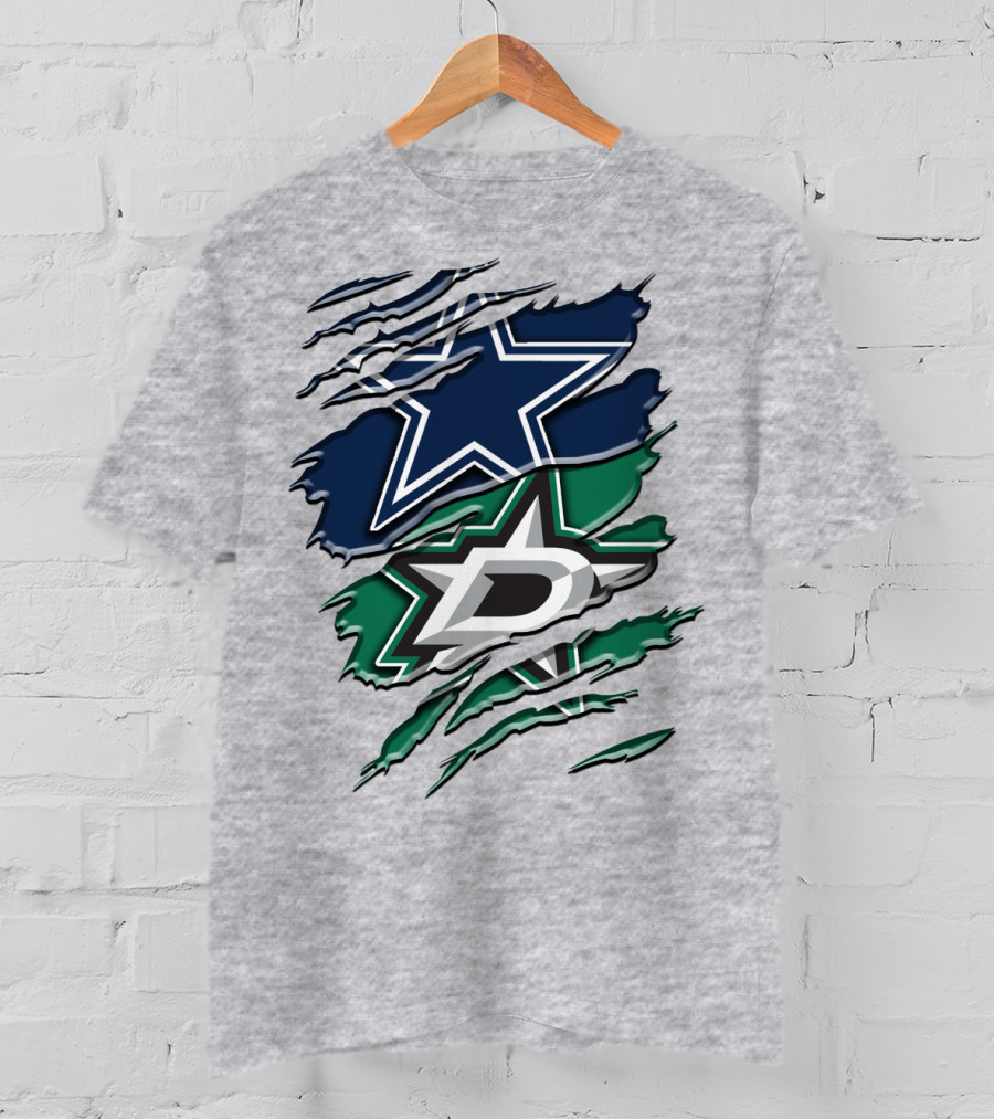 Dallas Cowboys And Dallas Stars Rah 045 T-Shirt