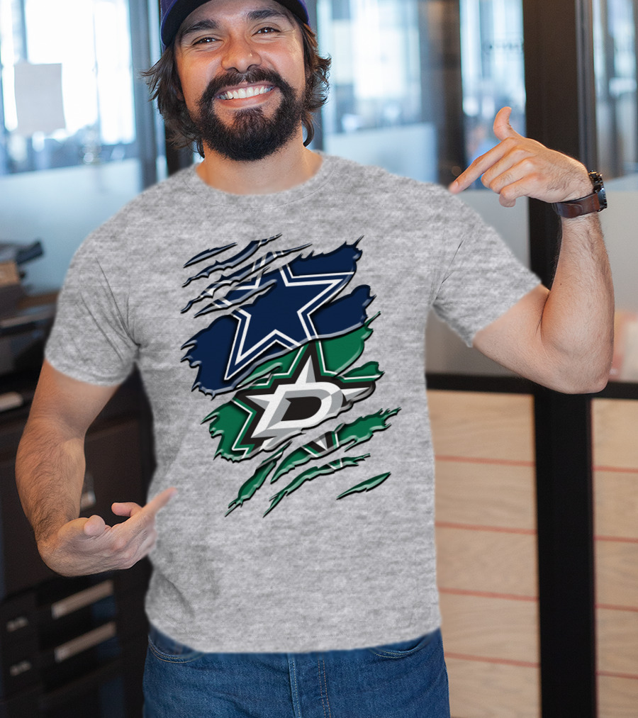 Dallas Cowboys And Dallas Stars Rah 045 T-Shirt