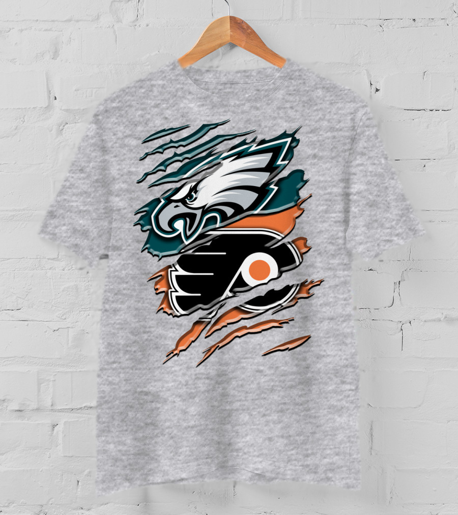 Philadelphia Eagles Flyers Rah 056 T-Shirt