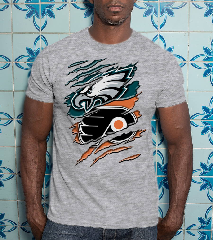 Philadelphia Eagles Flyers Rah 056 T-Shirt