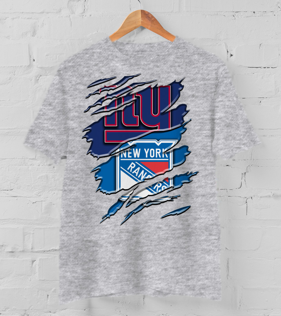 New York Giants New York Rangers Rah 065 T-Shirt