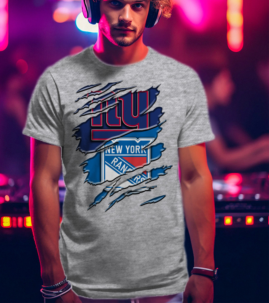 New York Giants New York Rangers Rah 065 T-Shirt