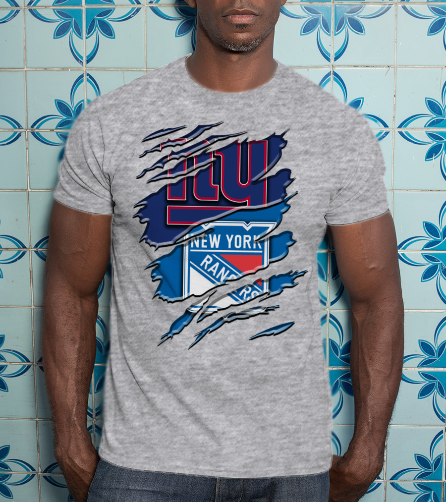 New York Giants New York Rangers Rah 065 T-Shirt