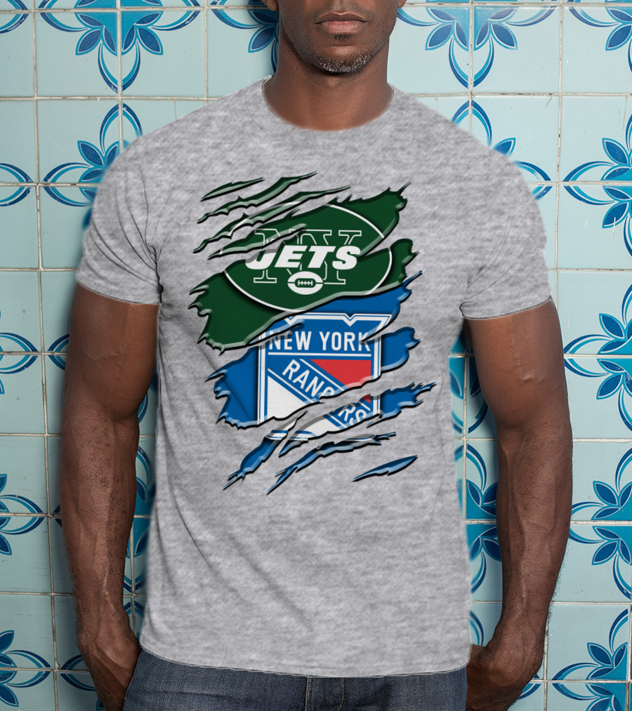 New York Jets Rangers Combination T-Shirt
