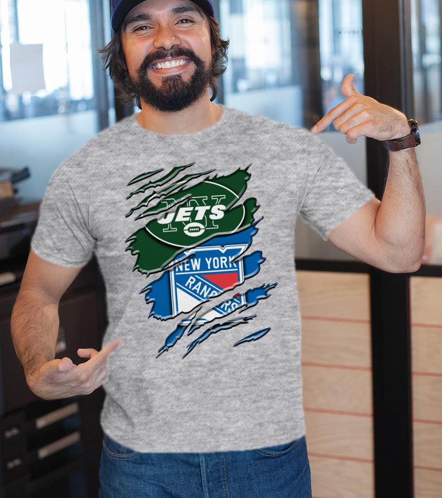 New York Jets Rangers Combination T-Shirt