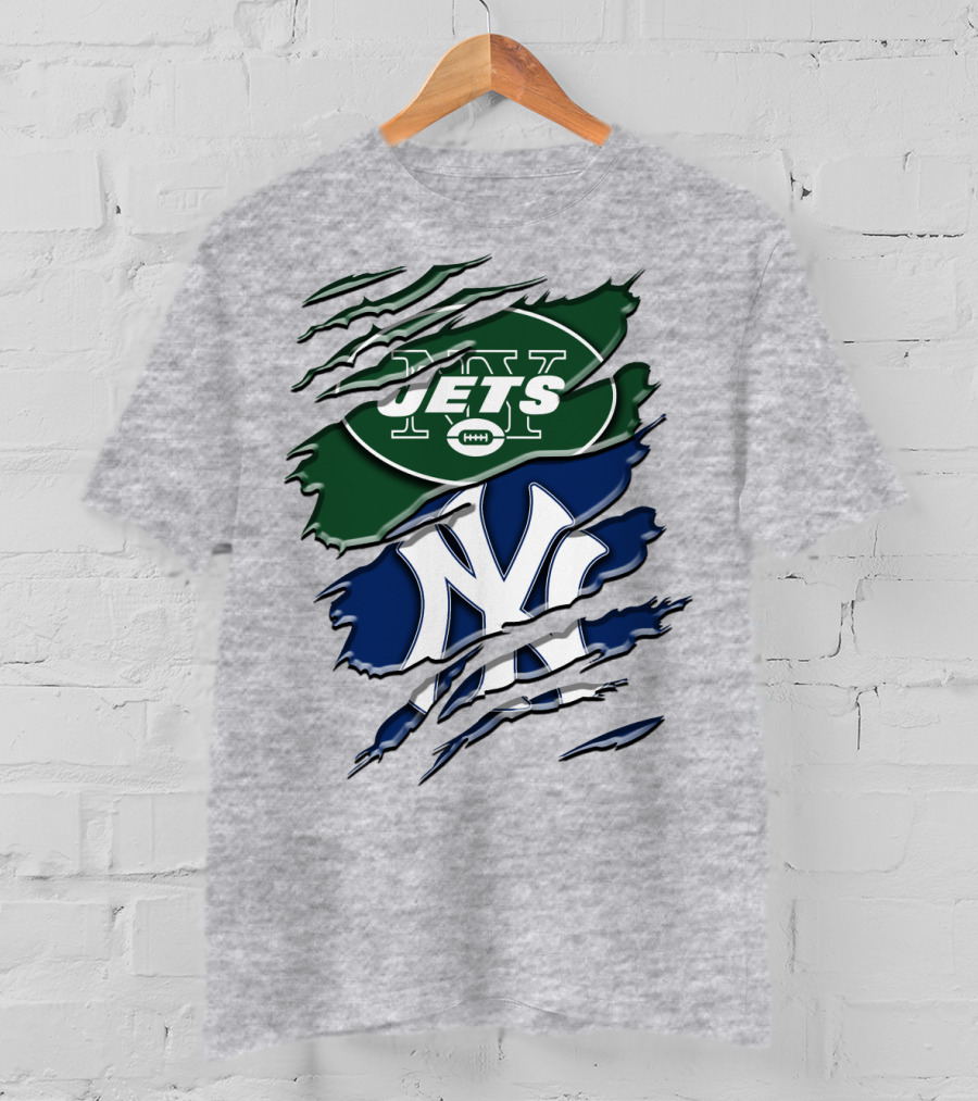 Ny Jets Yankees Rah 071 T-Shirt