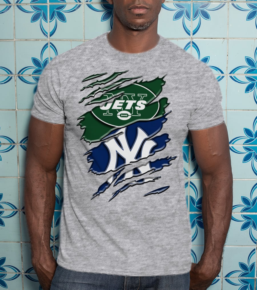 Ny Jets Yankees Rah 071 T-Shirt