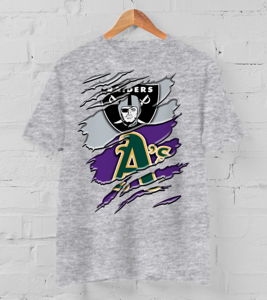 Raiders A's Logo Blend T-Shirt