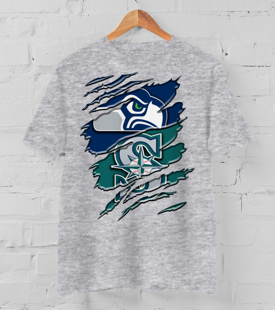 Seattle Seahawks Mariners Rah 109 T-Shirt