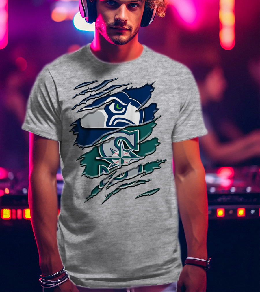 Seattle Seahawks Mariners Rah 109 T-Shirt