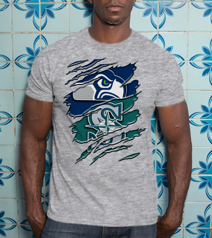 Seattle Seahawks Mariners Rah 109 T-Shirt