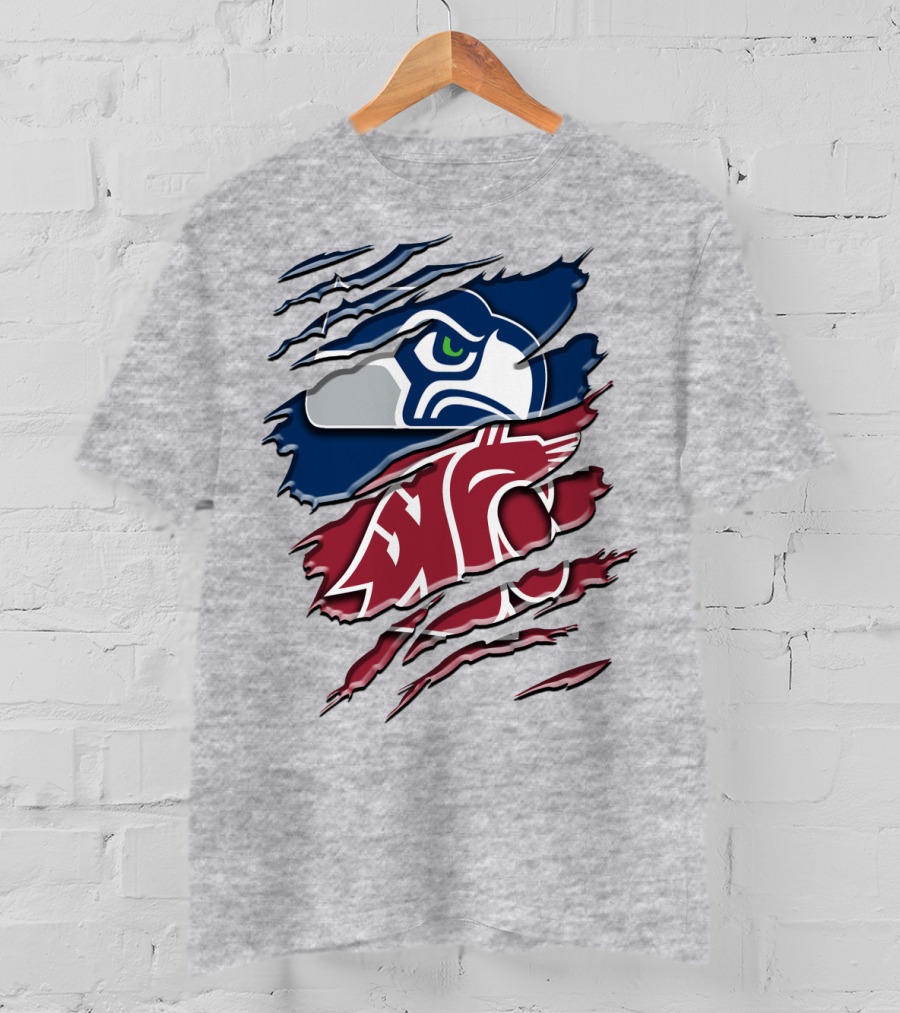 Seahawks Cougars Rah 111 Hybrid T-Shirt