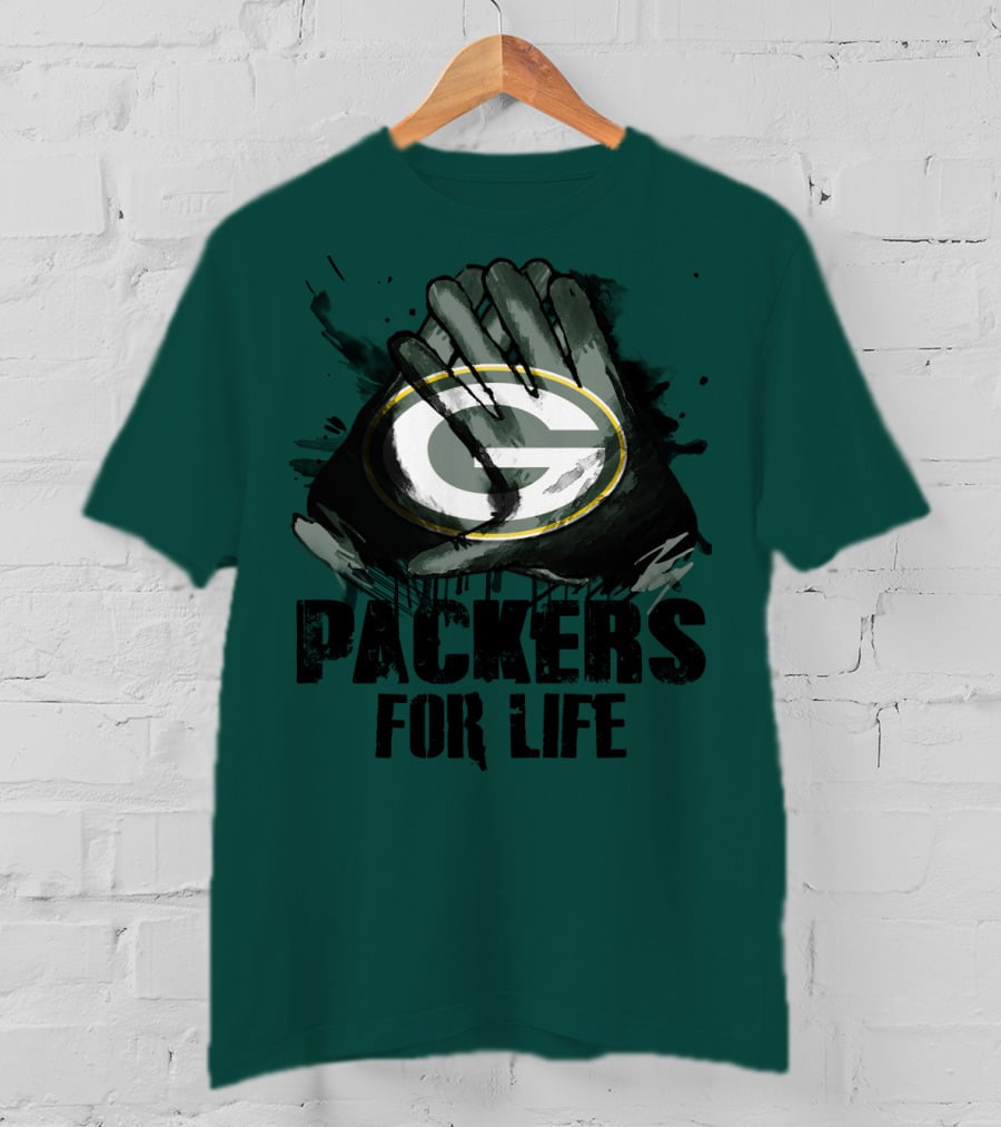 Green Bay Packers For Life T-Shirt
