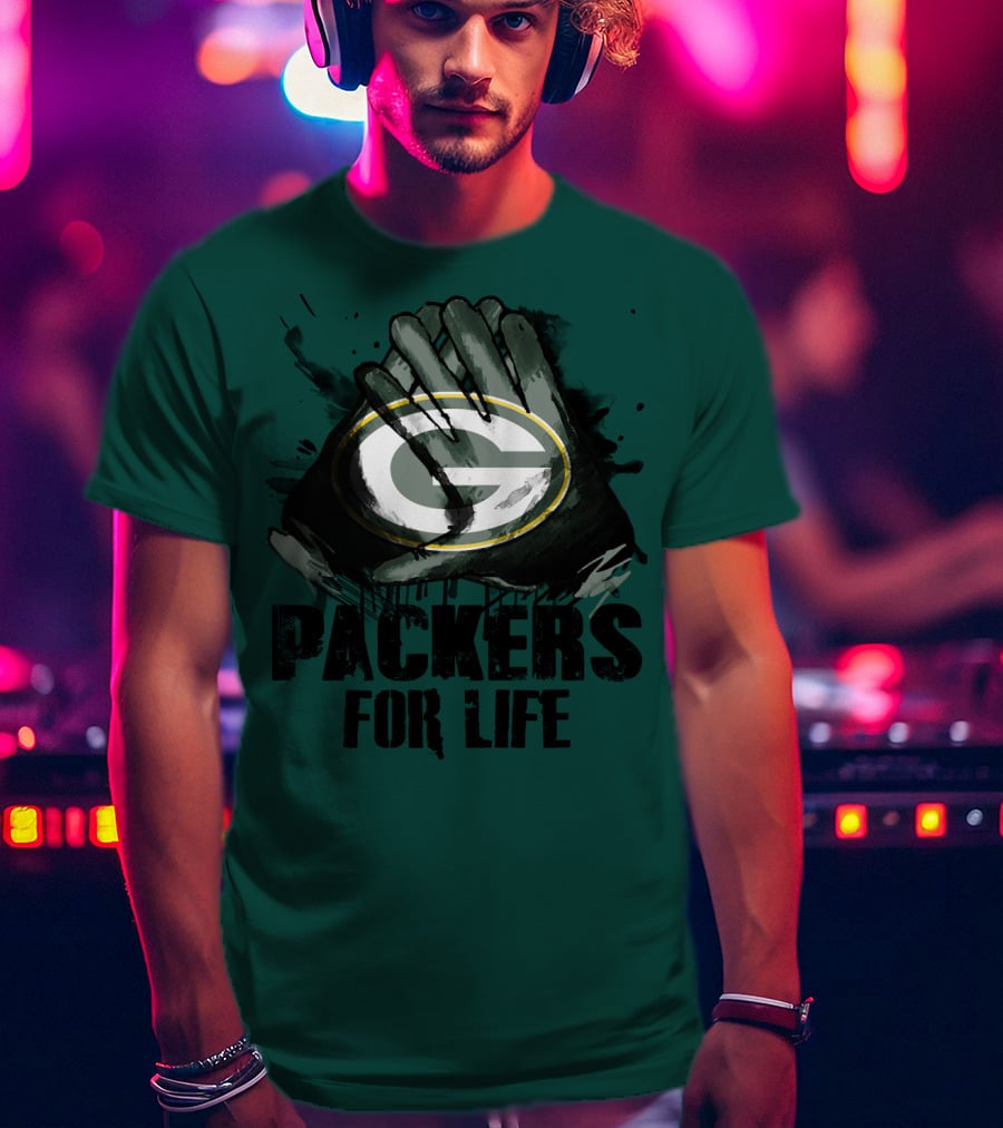 Green Bay Packers For Life T-Shirt