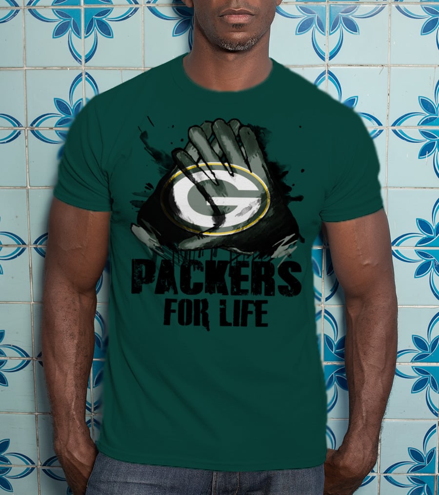 Green Bay Packers For Life T-Shirt