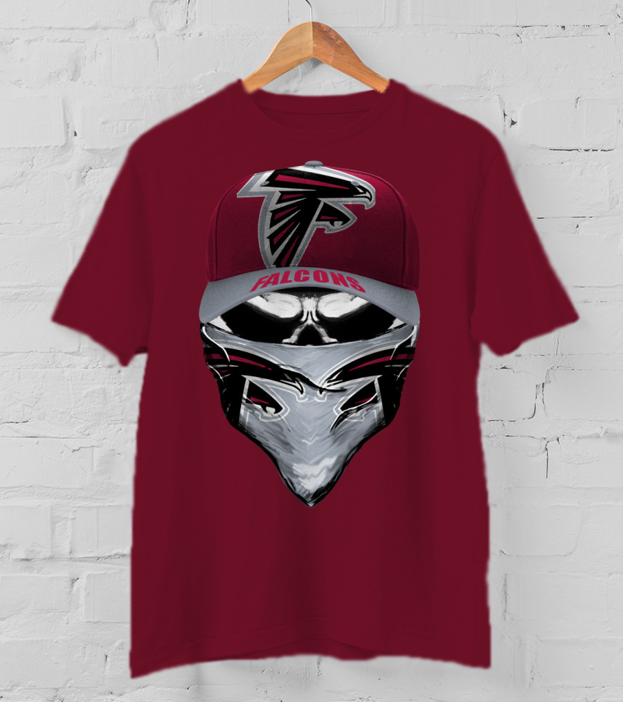 Atlanta Falcons Logo Cap Bandana Combo T-Shirt