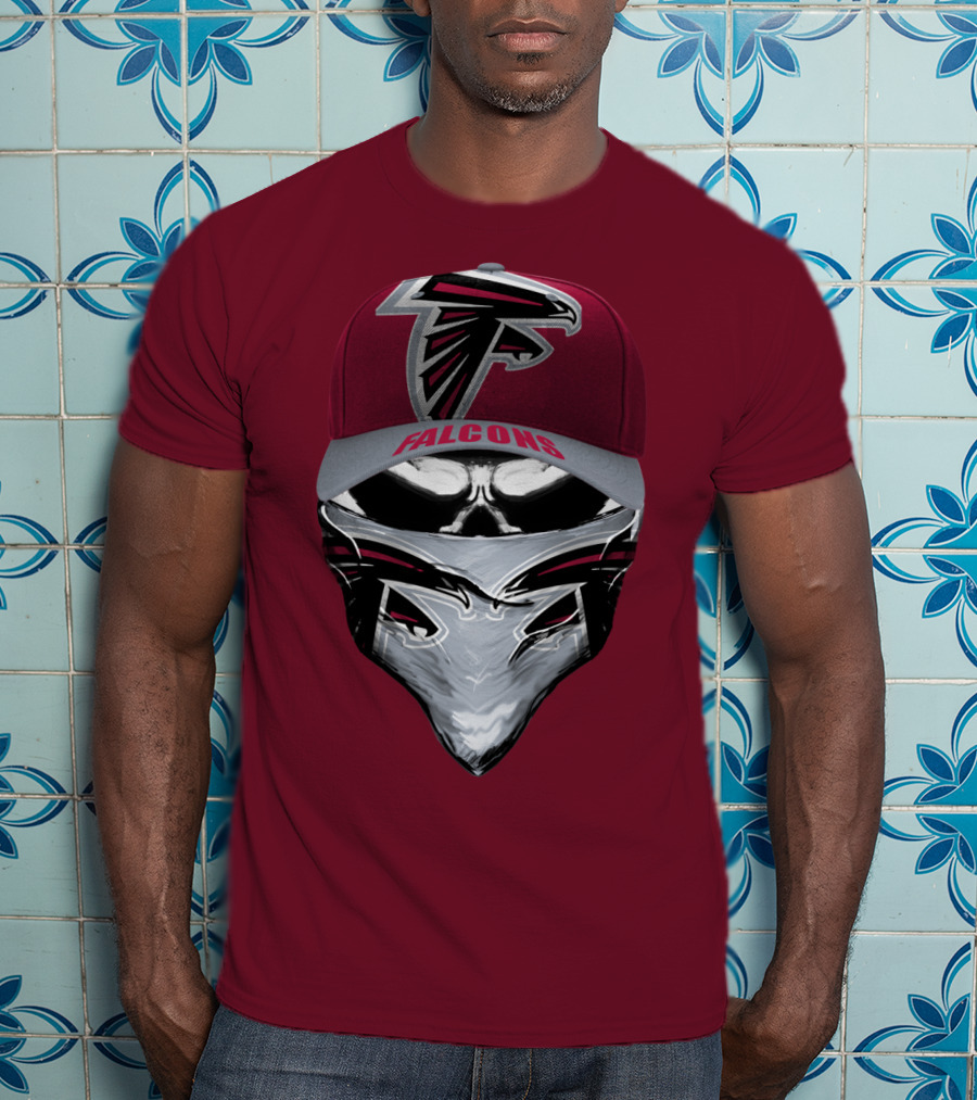 Atlanta Falcons Logo Cap Bandana Combo T-Shirt