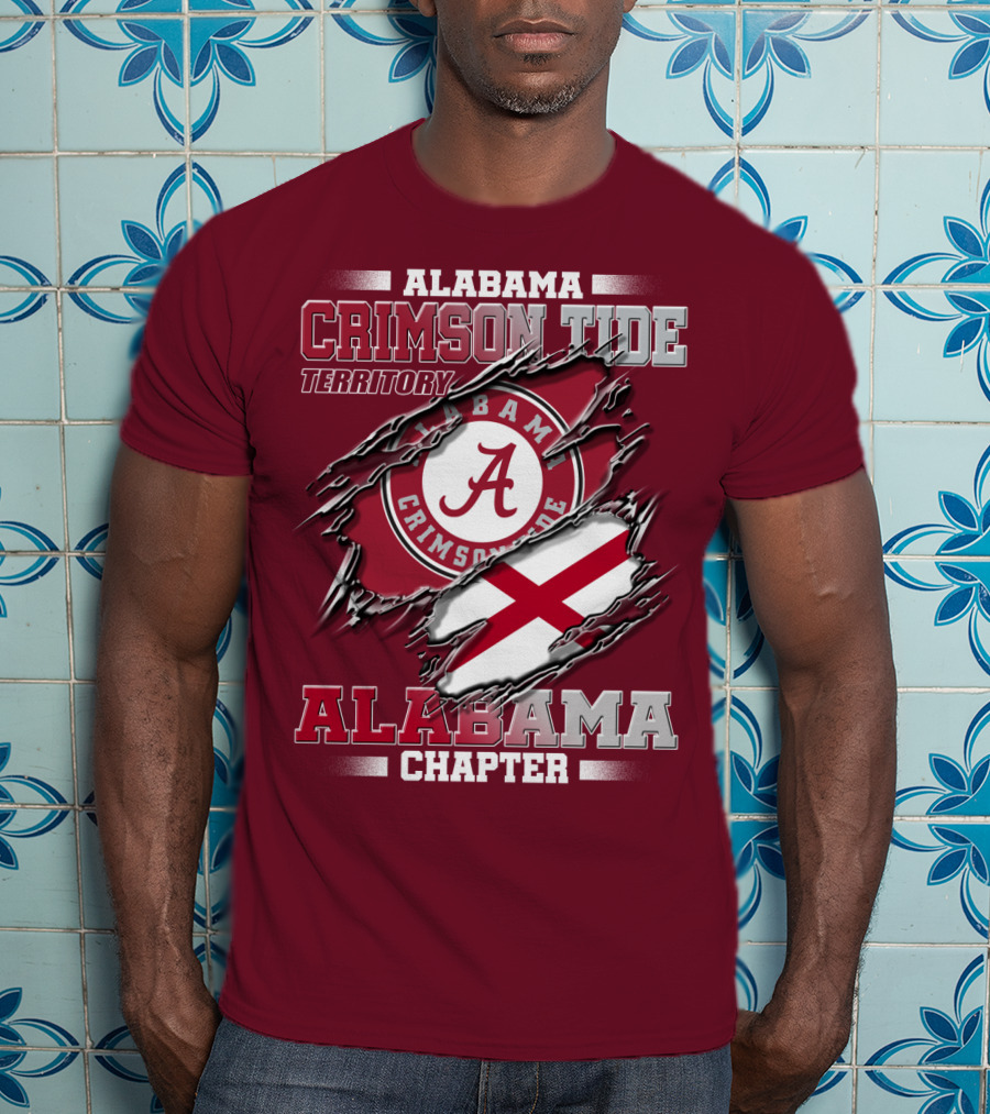 Alabama Crimson Tide Territory Alabama Chapter Crimson Tide T-Shirt