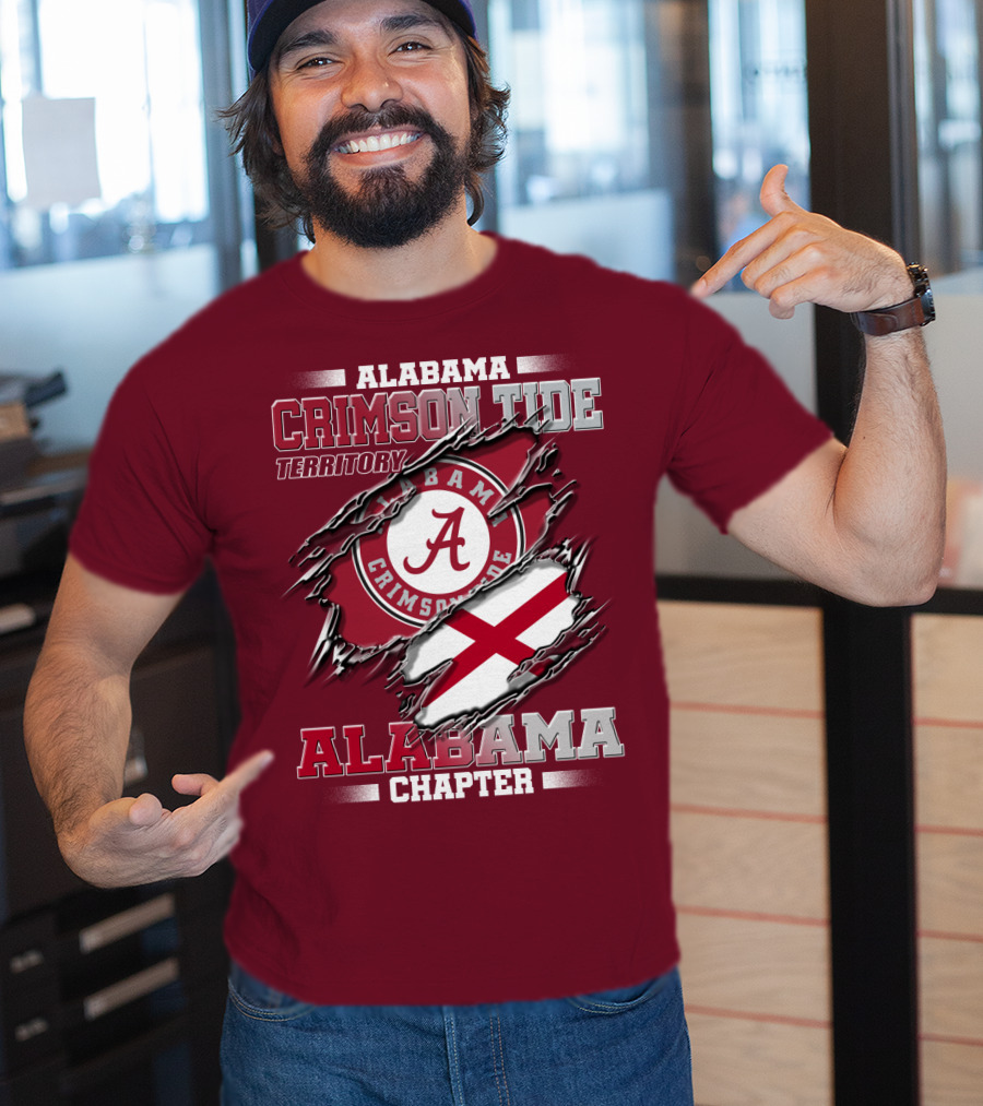 Alabama Crimson Tide Territory Alabama Chapter Crimson Tide T-Shirt