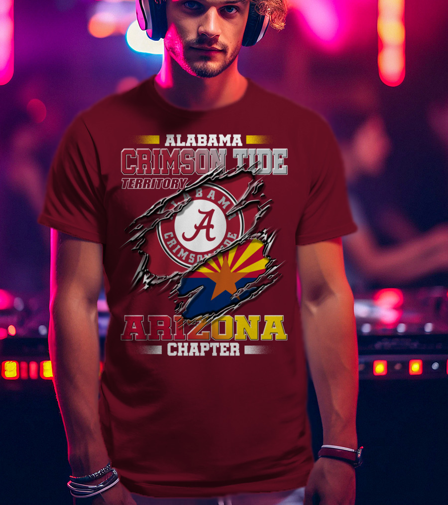Alabama Crimson Tide Territory Arizona Chapter T-Shirt