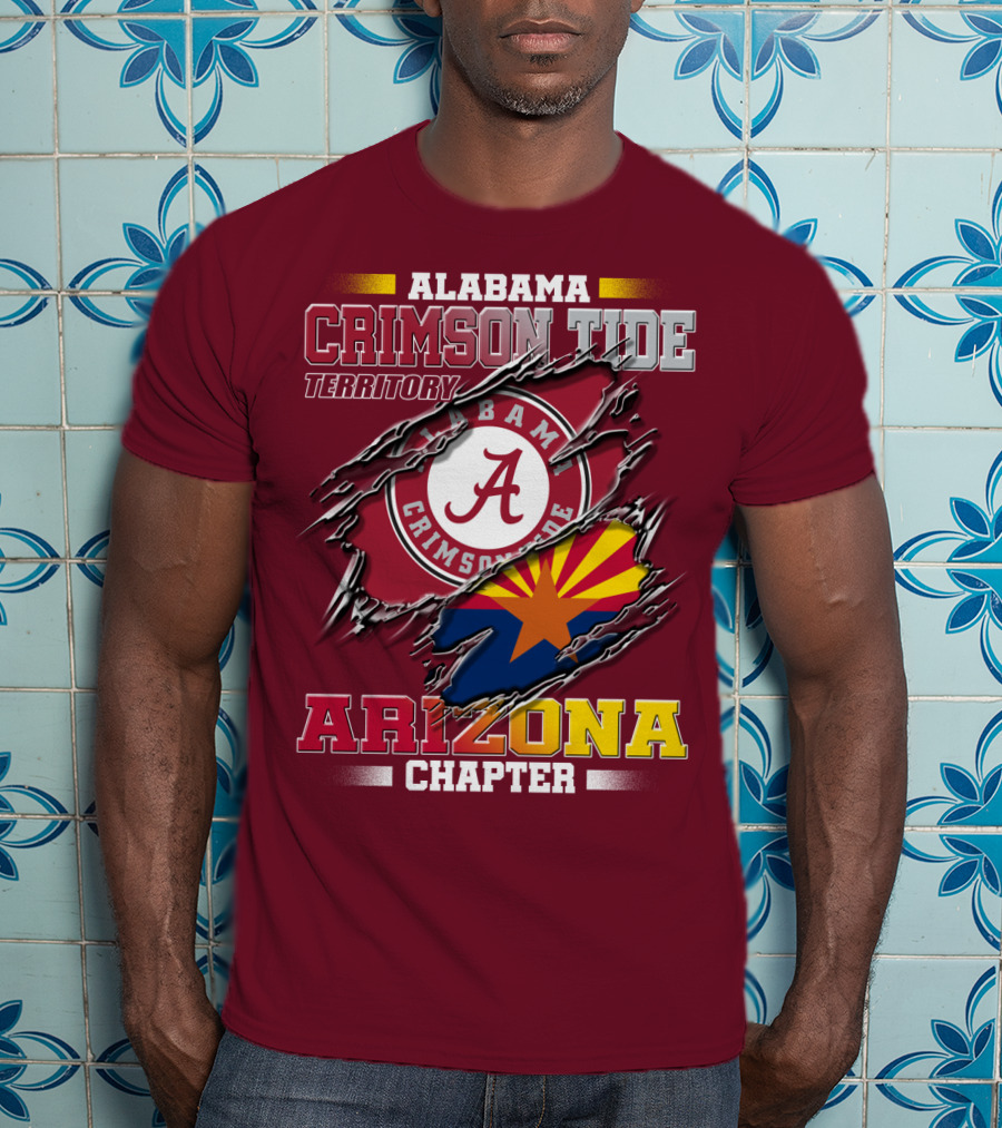 Alabama Crimson Tide Territory Arizona Chapter T-Shirt