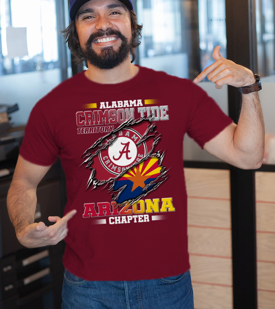 Alabama Crimson Tide Territory Arizona Chapter T-Shirt