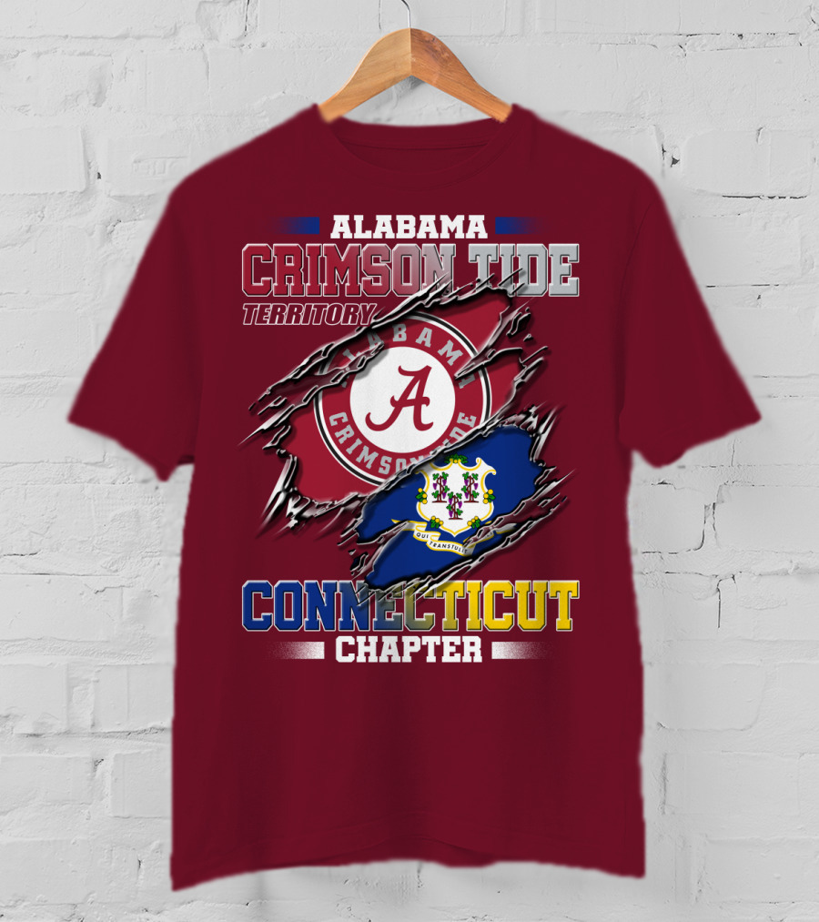 Alabama Crimson Tide Territory Connecticut Chapter T-Shirt