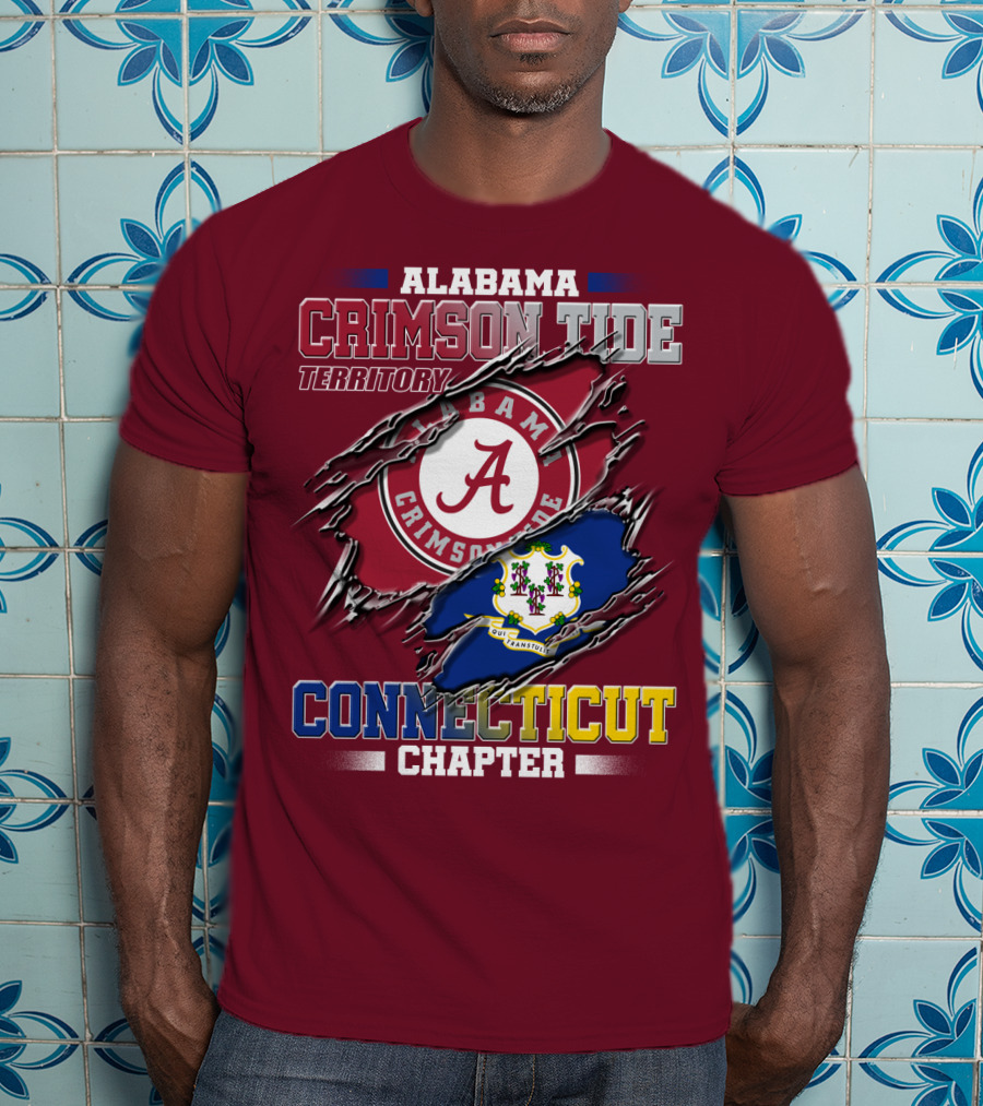 Alabama Crimson Tide Territory Connecticut Chapter T-Shirt