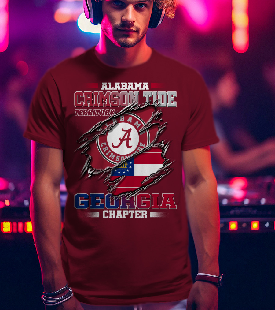 Alabama Crimson Tide Territory Georgia Chapter T-Shirt