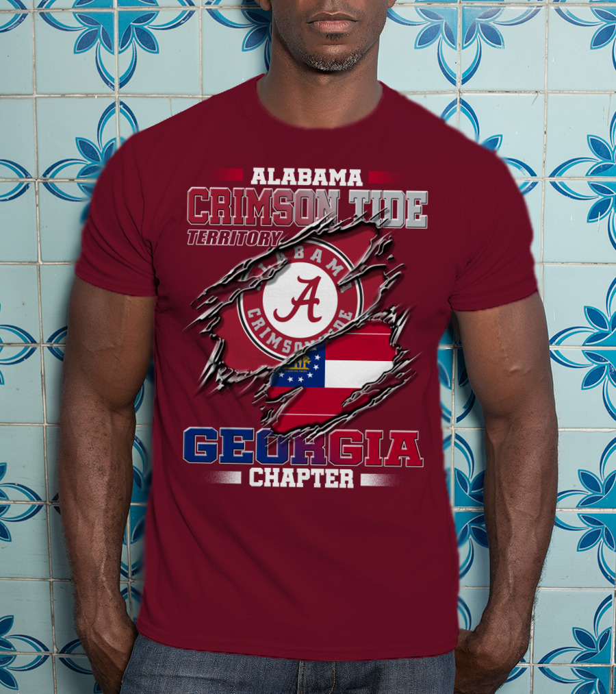 Alabama Crimson Tide Territory Georgia Chapter T-Shirt