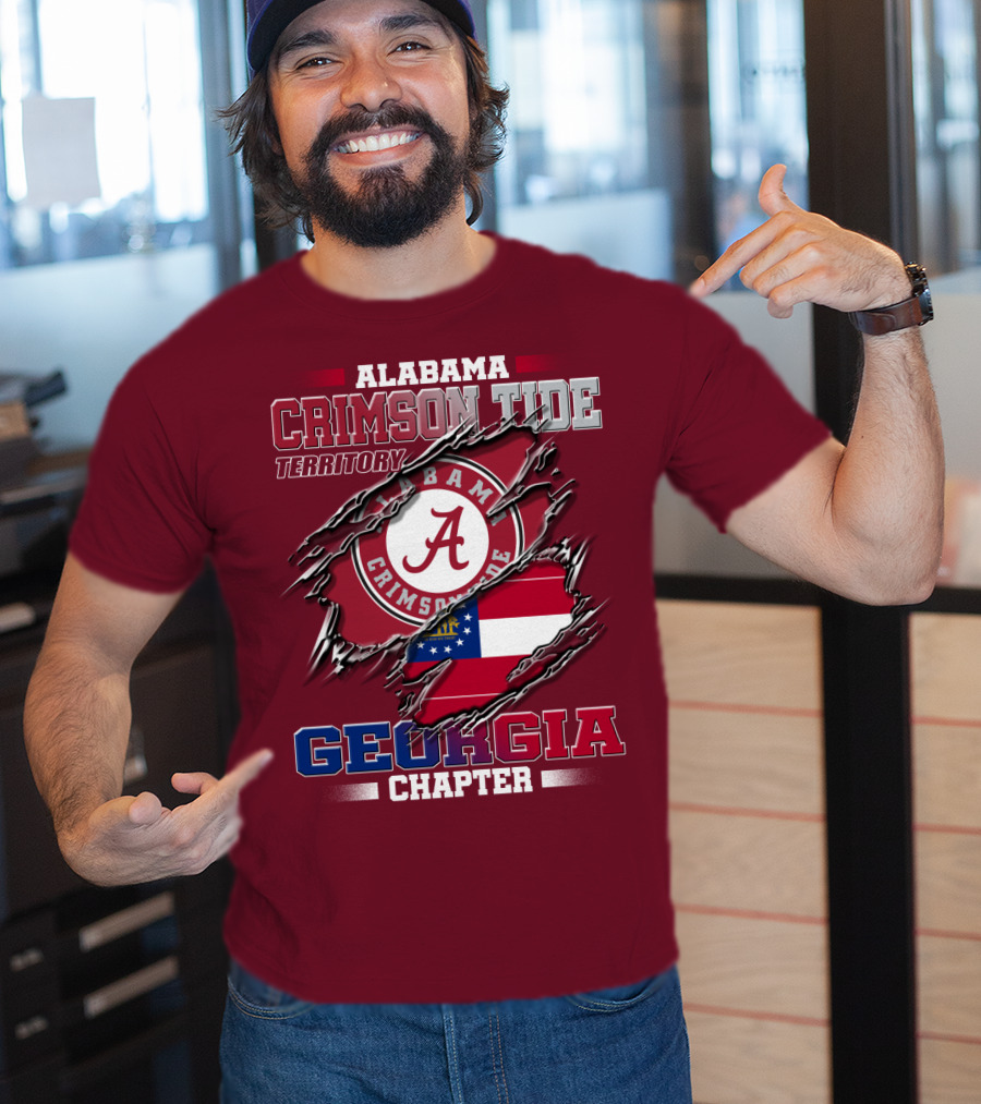 Alabama Crimson Tide Territory Georgia Chapter T-Shirt