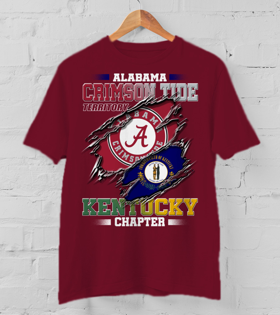 Alabama Crimson Tide Territory Kentucky Chapter T-Shirt