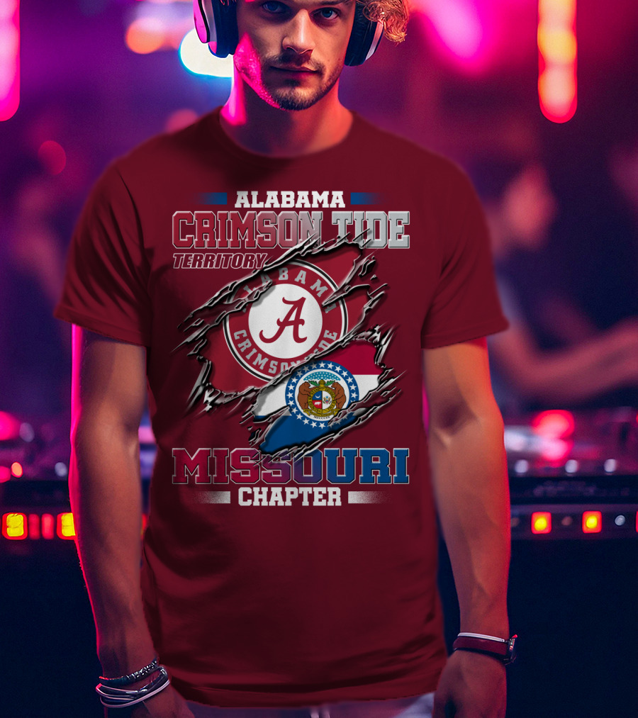 Alabama Crimson Tide Territory Missouri Chapter T-Shirt