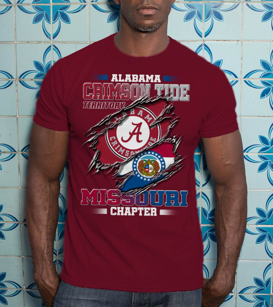 Alabama Crimson Tide Territory Missouri Chapter T-Shirt