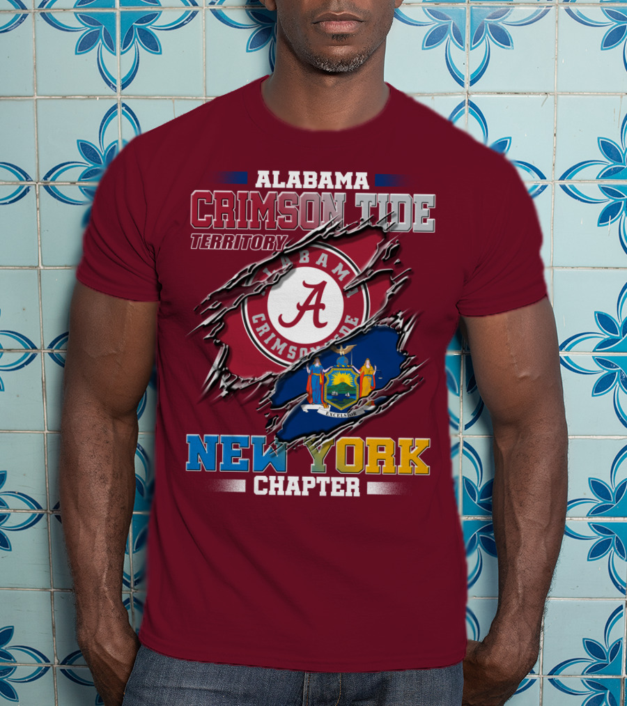 Alabama Crimson Tide Territory New York Chapter T-Shirt
