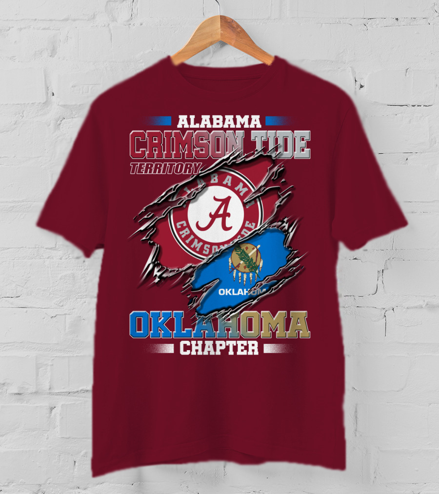 Alabama Crimson Tide Territory Oklahoma Chapter T-Shirt