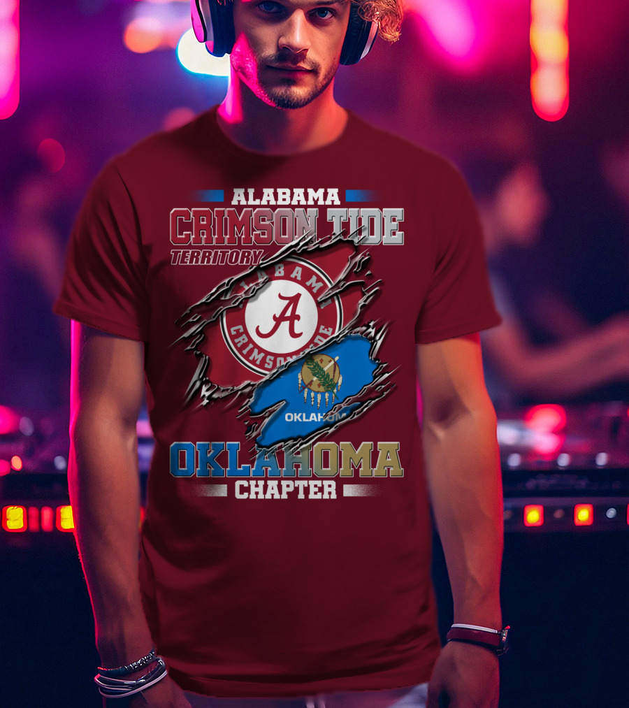Alabama Crimson Tide Territory Oklahoma Chapter T-Shirt
