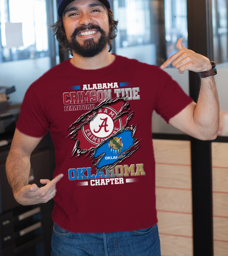 Alabama Crimson Tide Territory Oklahoma Chapter T-Shirt
