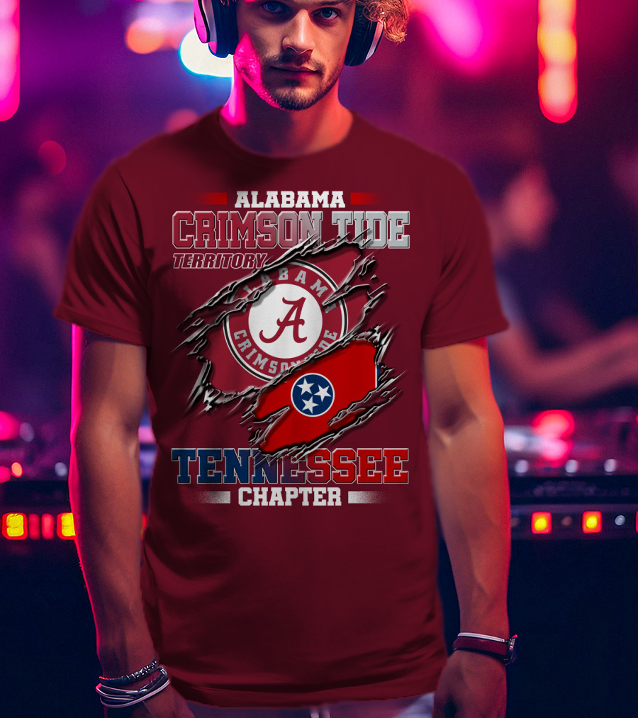 Alabama Crimson Tide Territory Tennessee Chapter T-Shirt