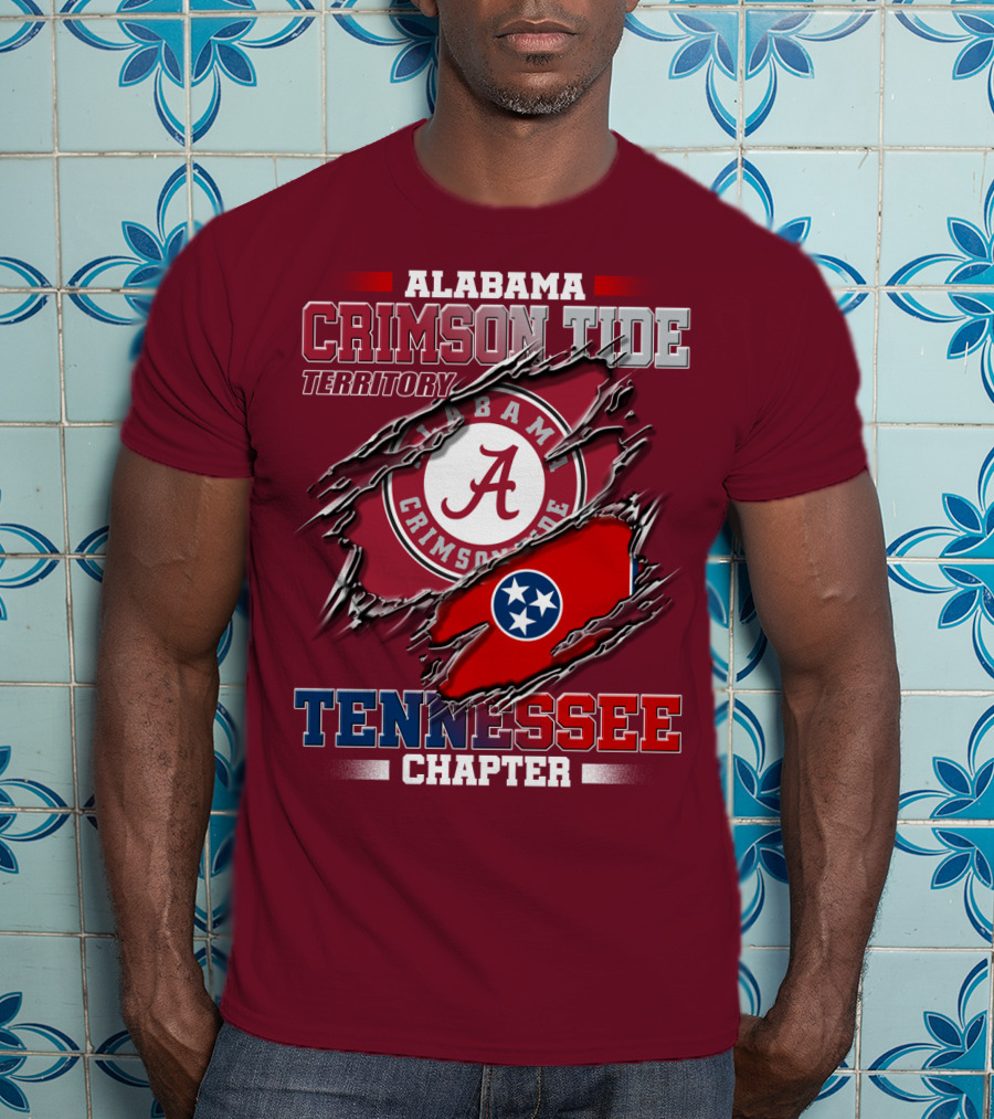 Alabama Crimson Tide Territory Tennessee Chapter T-Shirt