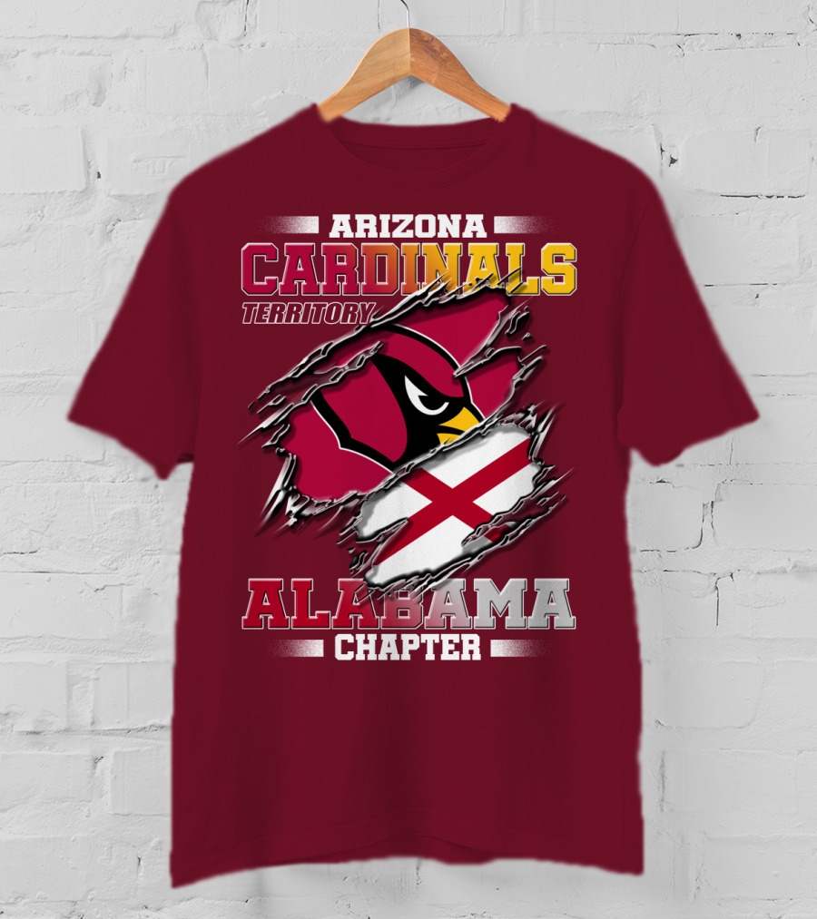 Arizona Cardinals Territory Alabama Chapter T-Shirt