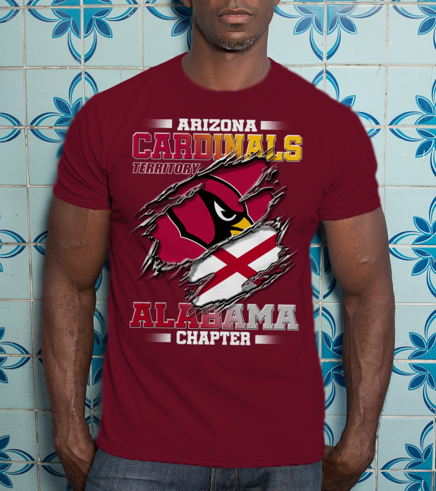 Arizona Cardinals Territory Alabama Chapter T-Shirt