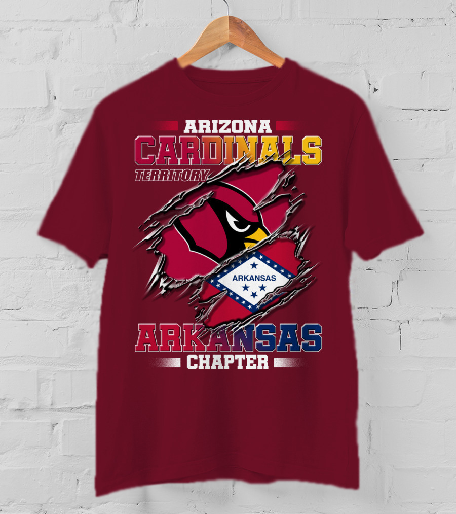 Arizona Cardinals Territory Arkansas Chapter T-Shirt