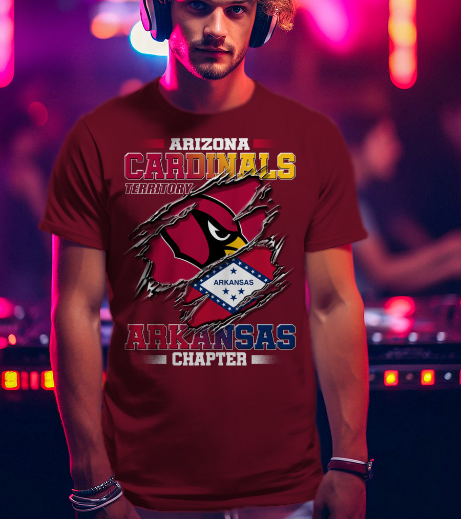 Arizona Cardinals Territory Arkansas Chapter T-Shirt