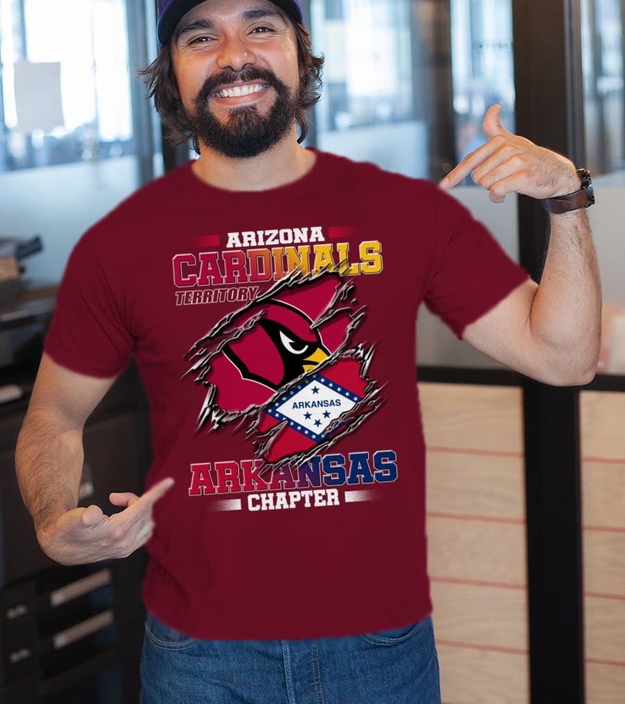 Arizona Cardinals Territory Arkansas Chapter T-Shirt