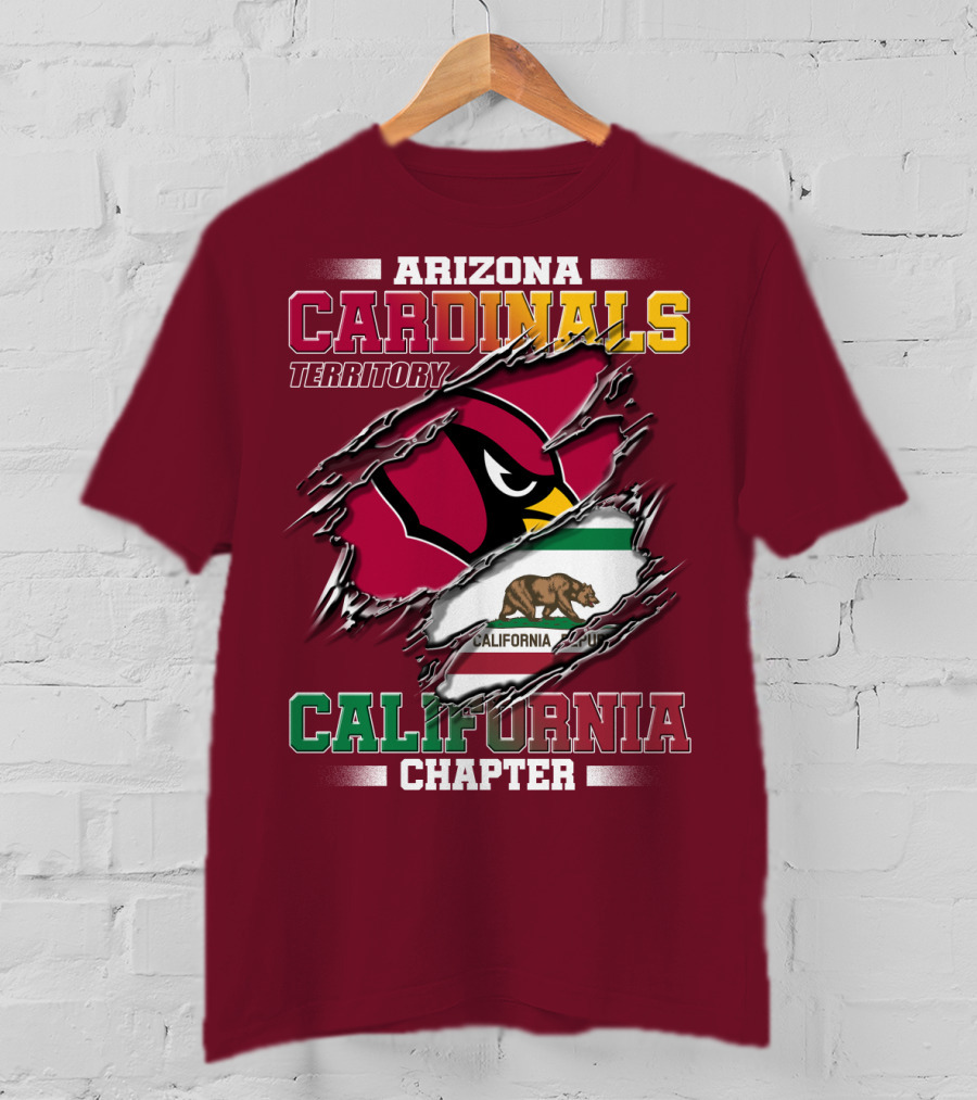 Arizona Cardinals Territory California Chapter T-Shirt